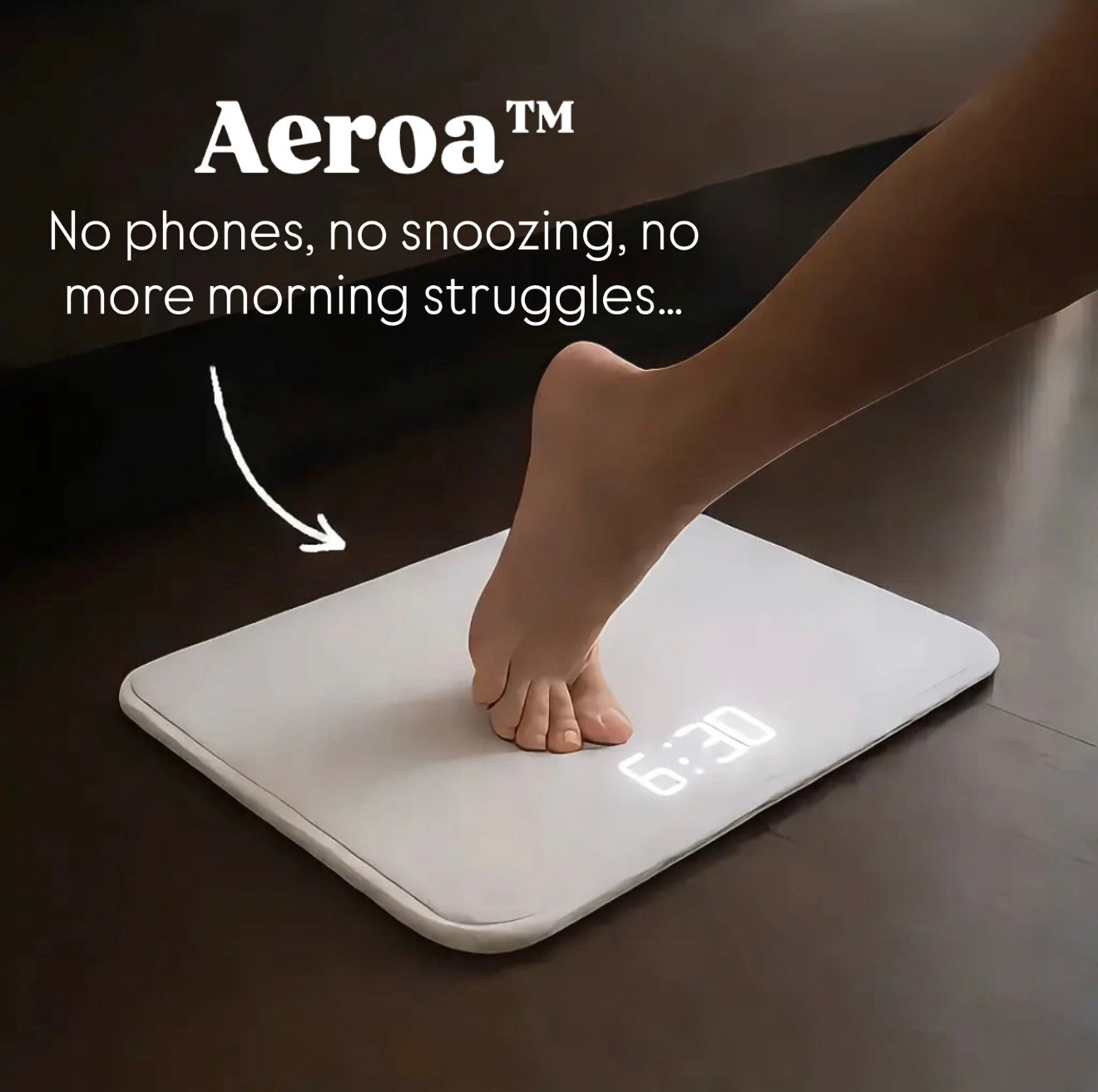 Aeroa™ 2.0 Alarm Clock